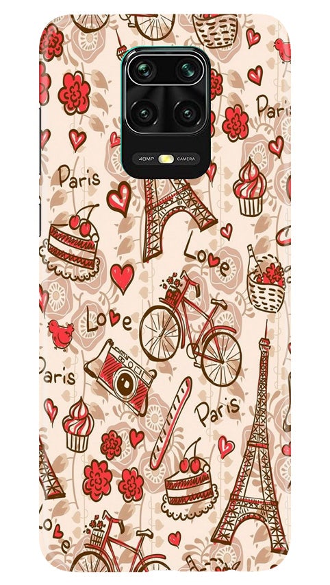 Love Paris Mobile Back Case for Redmi Note 10 Lite (Design - 103) Love Paris Case for Redmi Note 10 Lite (Design - 103)