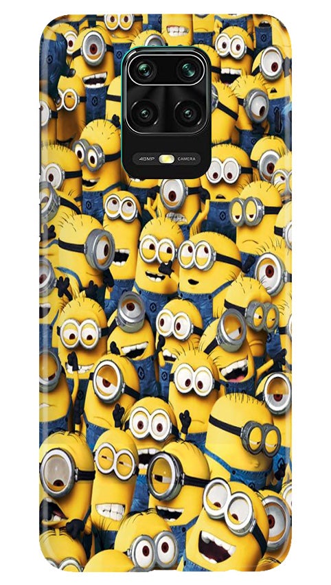 Minions Mobile Back Case for Redmi Note 10 Lite (Design - 126) Minions Case for Redmi Note 10 Lite (Design - 126)