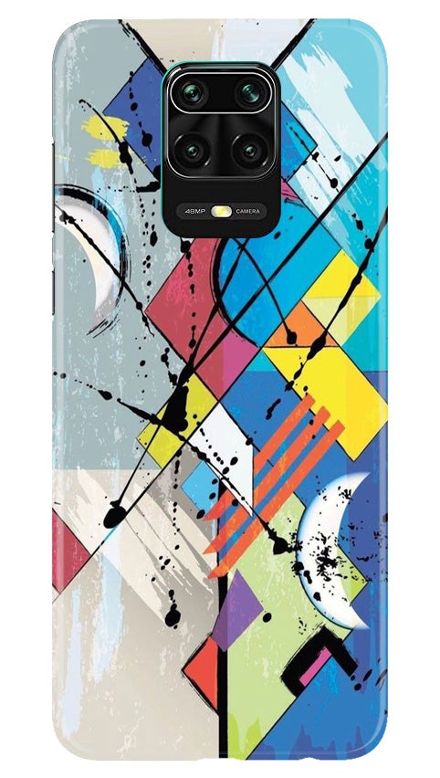 Modern Art Mobile Back Case for Redmi Note 10 Lite (Design - 235) Modern Art Case for Redmi Note 10 Lite (Design No. 235)