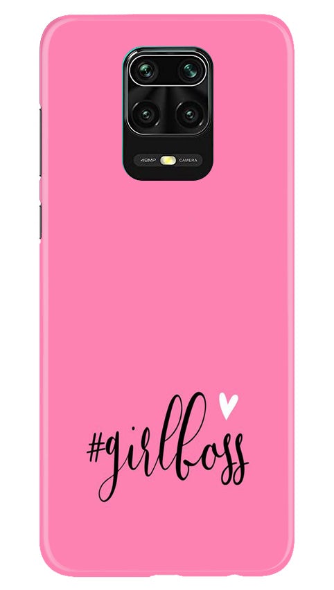 Girl Boss Pink Mobile Back Case for Redmi Note 10 Lite (Design - 269) Girl Boss Pink Case for Redmi Note 10 Lite (Design No. 269)