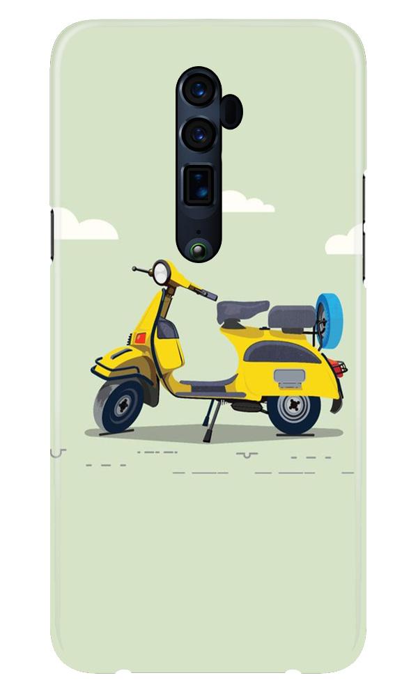 Vintage Scooter Case for Oppo A9 2020 (Design No. 260) Vintage Scooter Case for Oppo A9 2020 (Design No. 260)