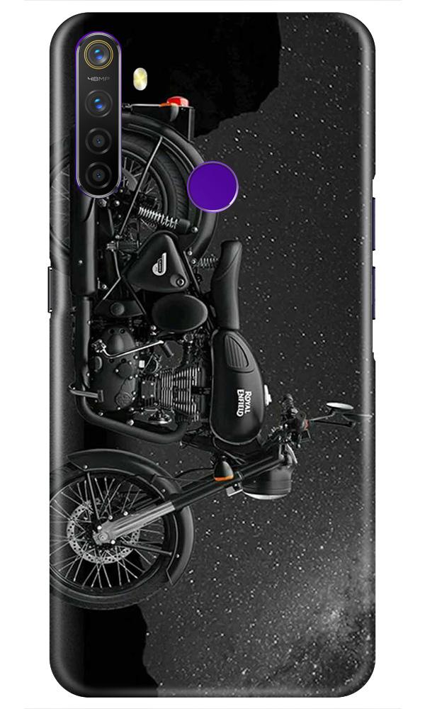 Royal Enfield Mobile Back Case for Realme 5 Pro (Design - 381)