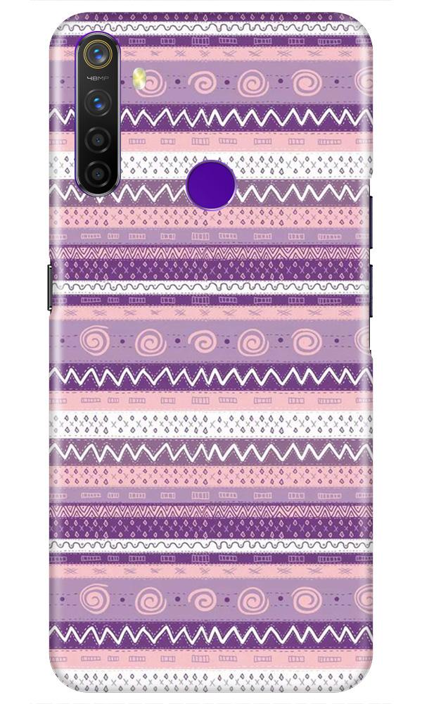Zigzag line pattern3 Mobile Back Case for Realme 5s (Design - 11) Zigzag line pattern3 Case for Realme 5s