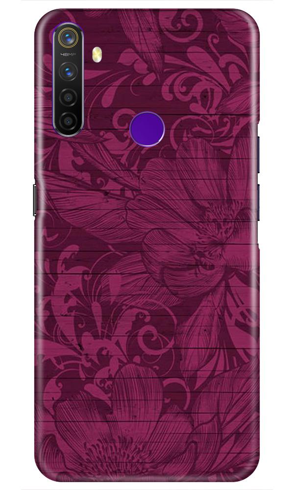 Purple Backround Mobile Back Case for Realme 5s (Design - 22) Purple Backround Case for Realme 5s