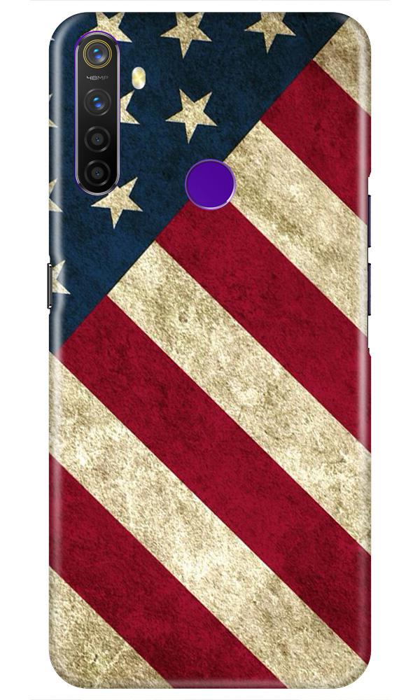 America Mobile Back Case for Realme 5s (Design - 79) America Case for Realme 5s