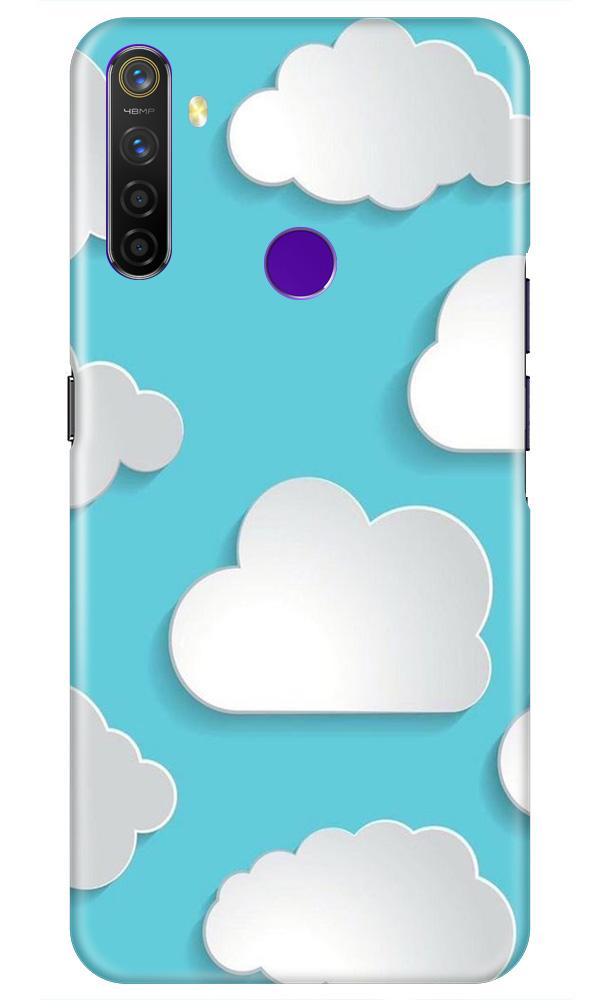 Clouds Mobile Back Case for Realme 5s (Design - 210) Clouds Case for Realme 5s (Design No. 210)