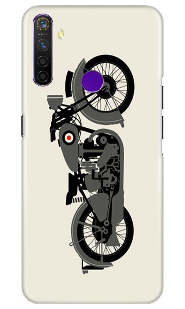 MotorCycle Mobile Back Case for Realme 5s (Design - 259) MotorCycle Case for Realme 5s (Design No. 259)