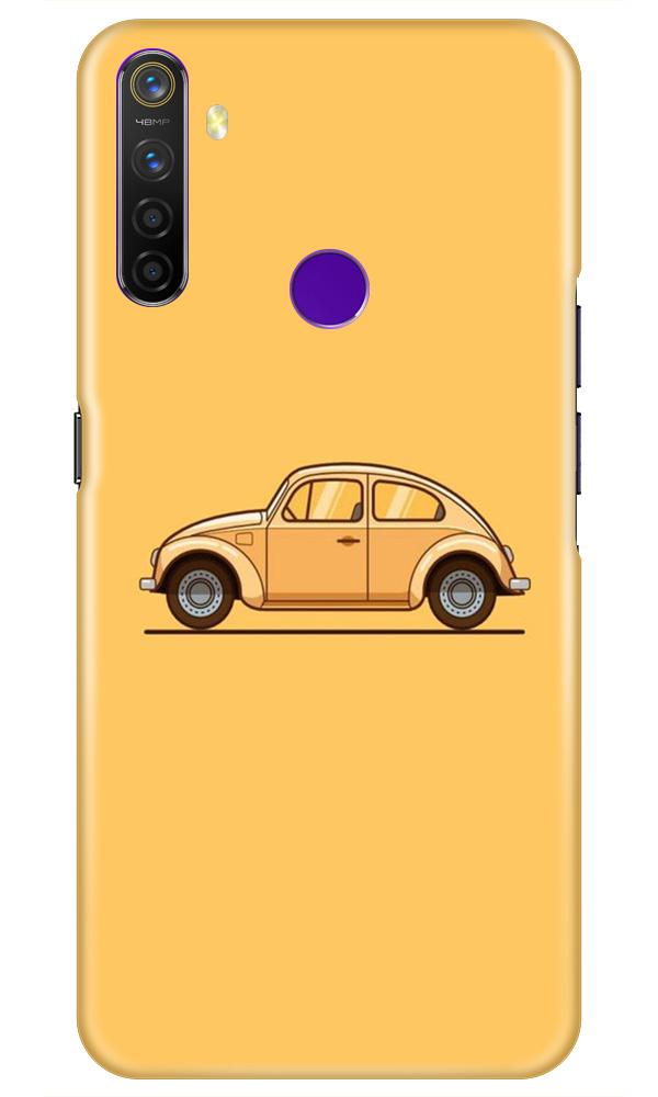 Vintage Car Mobile Back Case for Realme 5s (Design - 262) Vintage Car Case for Realme 5s (Design No. 262)