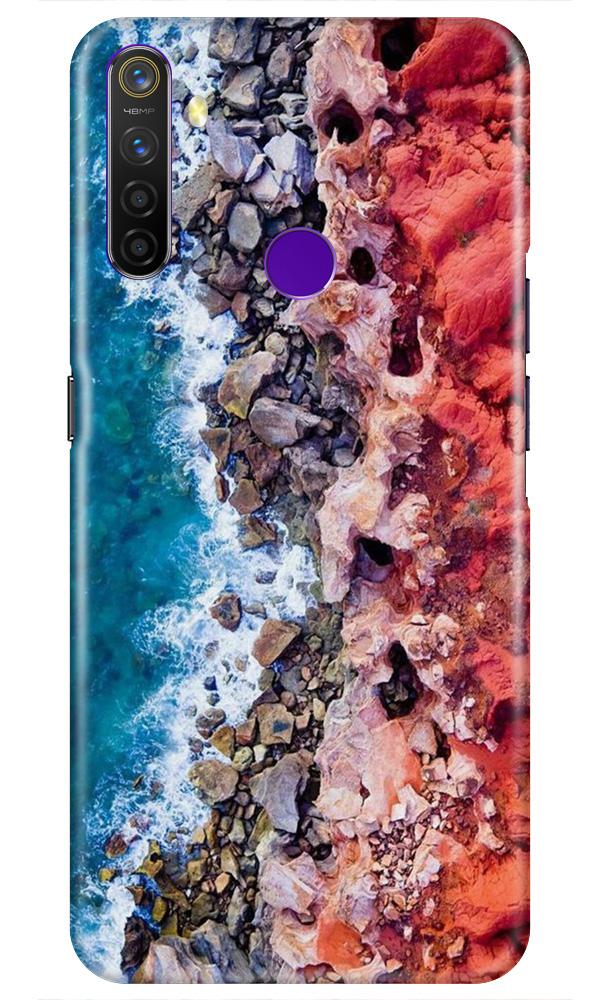 Sea Shore Mobile Back Case for Realme 5s (Design - 273) Sea Shore Case for Realme 5s (Design No. 273)