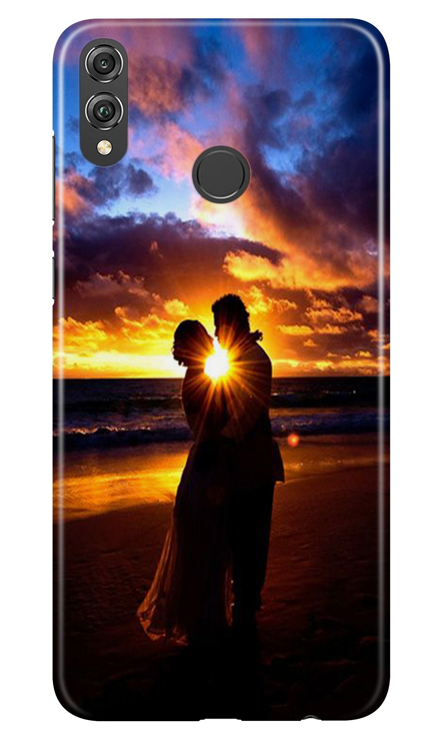 Couple Sea shore Case for Realme 3 Couple Sea shore Case for Realme 3