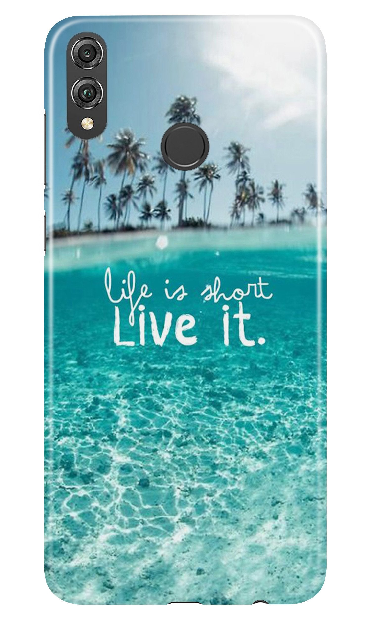 Life is short live it Case for Realme 3 Life is short live it Case for Realme 3
