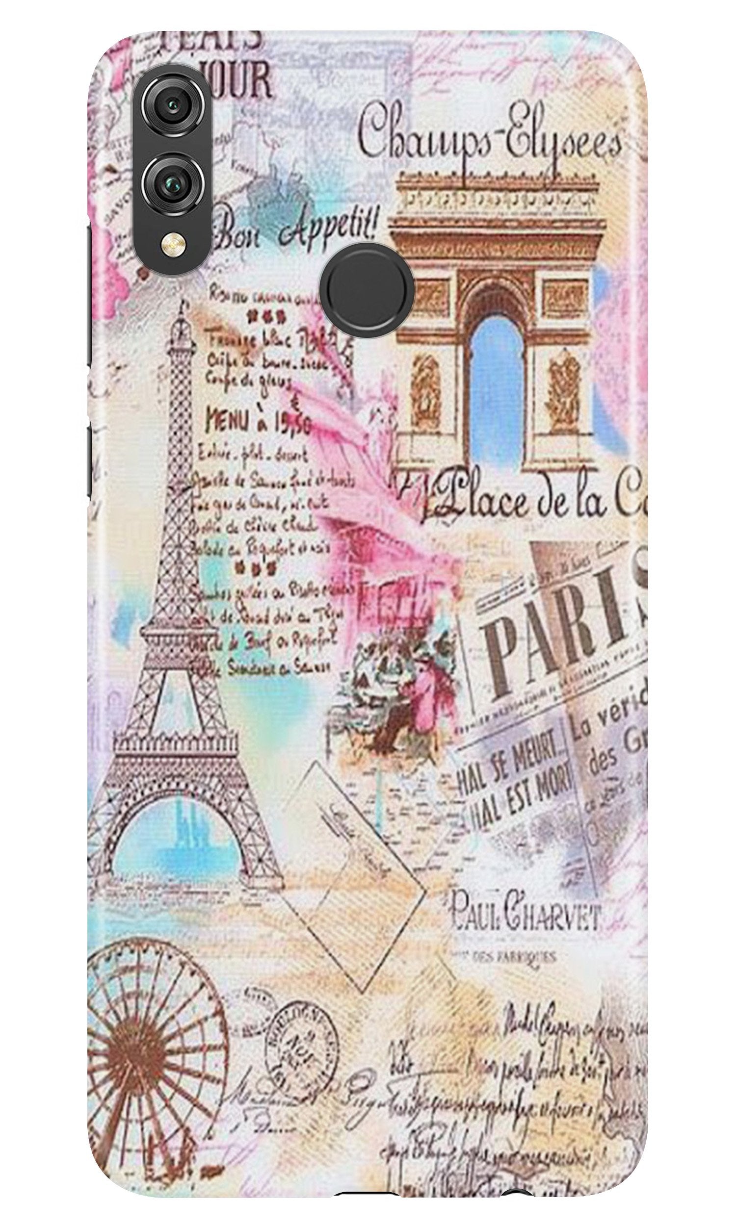 Paris Eiftel Tower Case for Realme 3 Paris Eiftel Tower Case for Realme 3