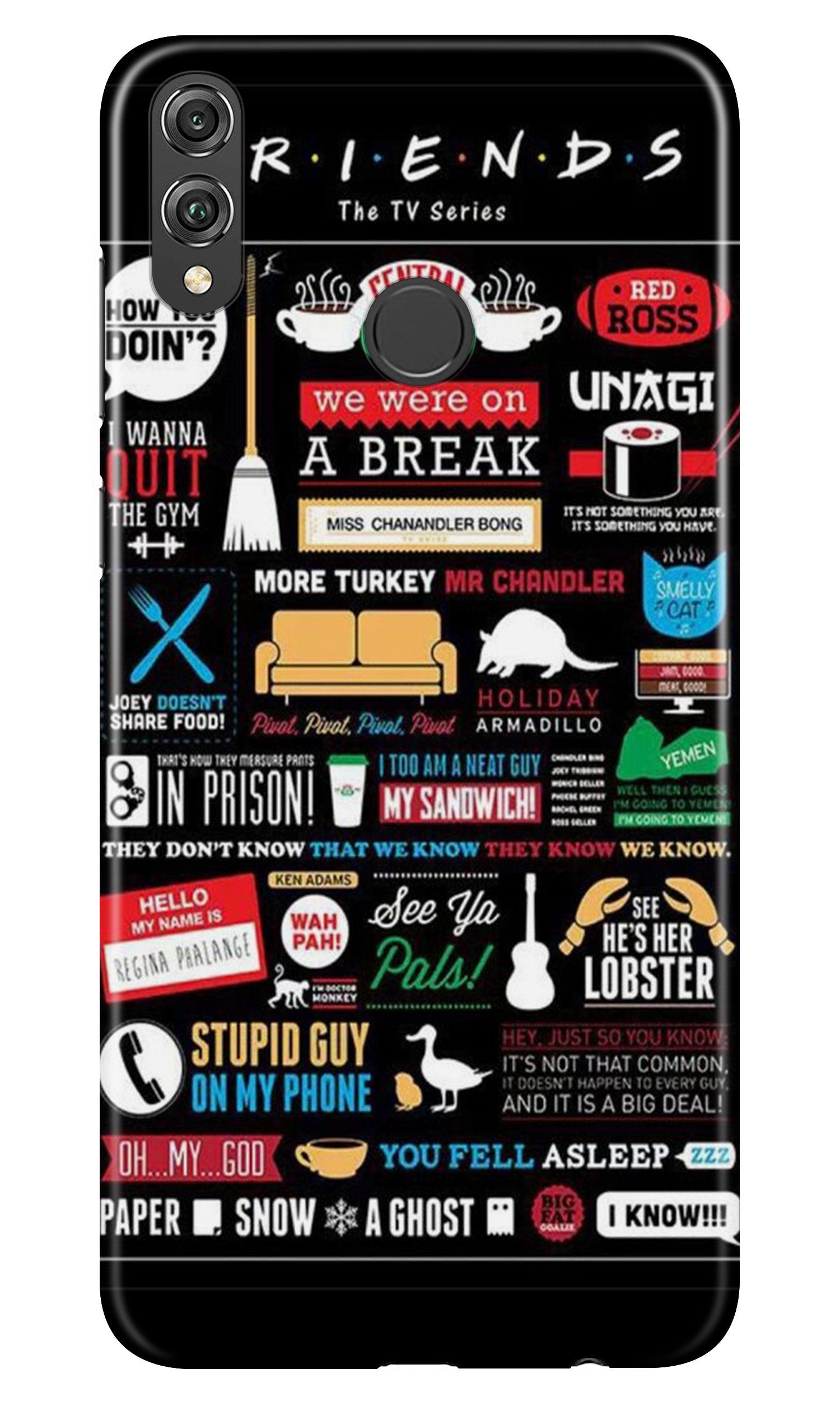 Friends Case for Realme 3 (Design - 145) Friends Case for Realme 3 (Design - 145)