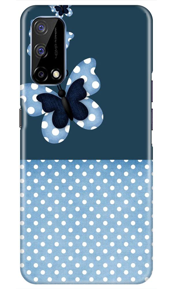 White dots Butterfly Mobile Back Case for Realme Narzo 30 Pro (Design - 31) White dots Butterfly Case for Realme Narzo 30 Pro