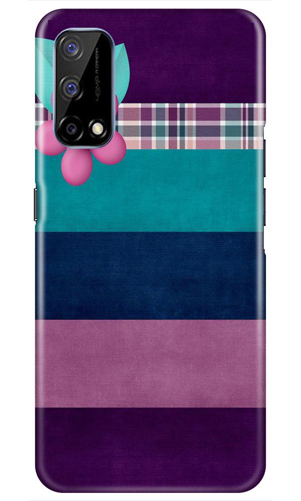 Purple Blue Mobile Back Case for Realme Narzo 30 Pro (Design - 37) Purple Blue Case for Realme Narzo 30 Pro