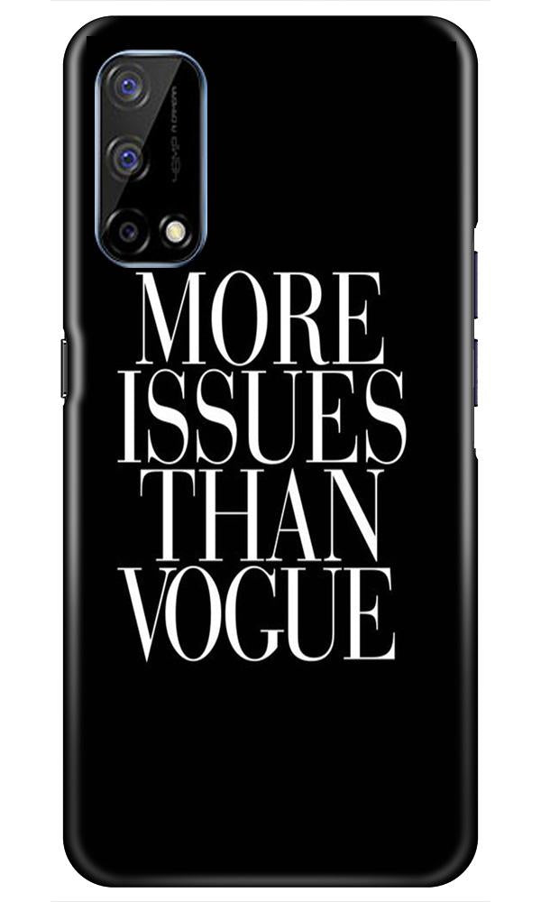 More Issues than Vague Mobile Back Case for Realme Narzo 30 Pro (Design - 74) More Issues than Vague Case for Realme Narzo 30 Pro