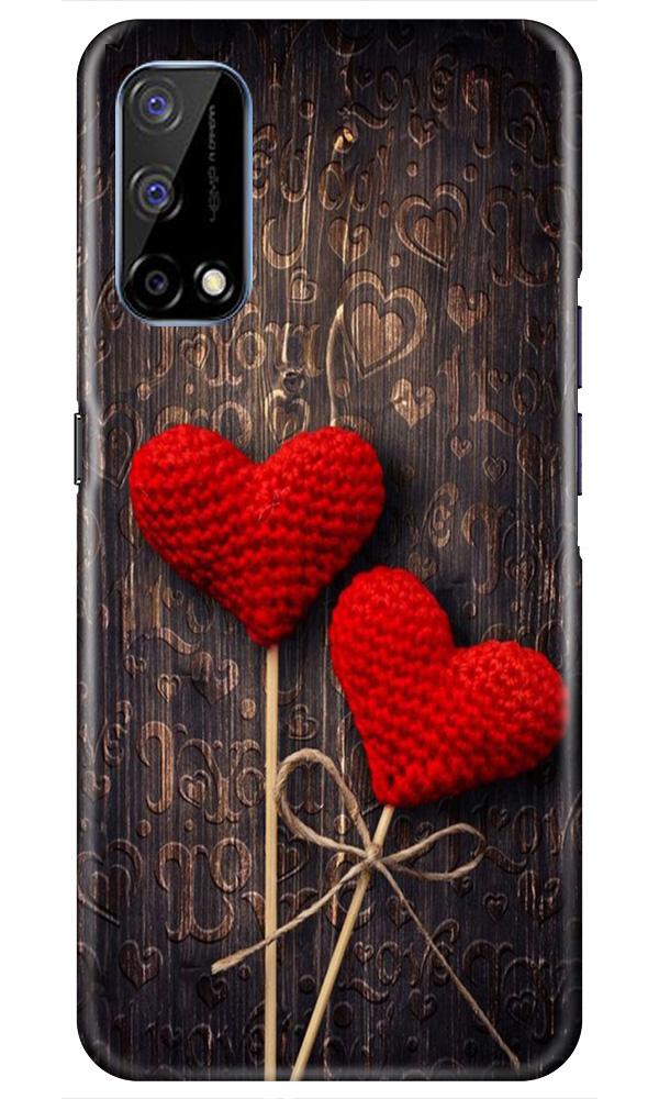 Red Hearts Mobile Back Case for Realme Narzo 30 Pro (Design - 80) Red Hearts Case for Realme Narzo 30 Pro