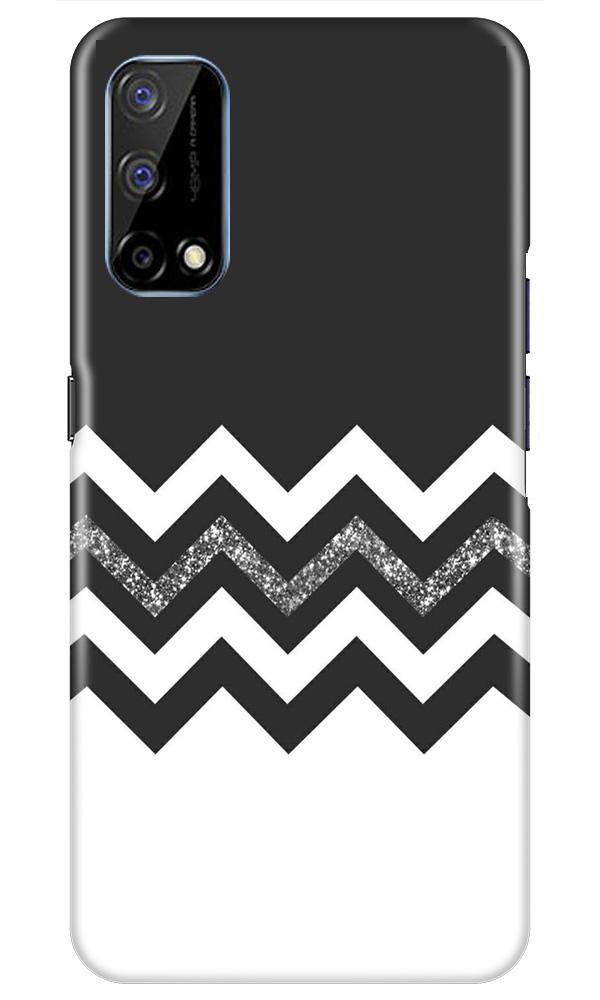 Black white Pattern2Mobile Back Case for Realme Narzo 30 Pro (Design - 83) Black white Pattern2Case for Realme Narzo 30 Pro