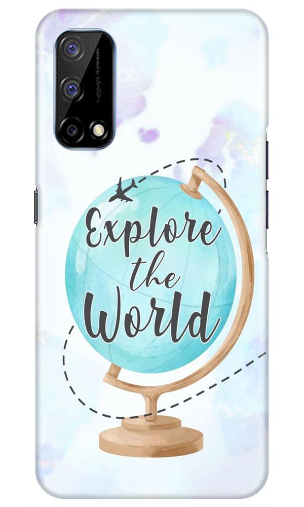 Explore the World Mobile Back Case for Realme Narzo 30 Pro (Design - 207) Explore the World Case for Realme Narzo 30 Pro (Design No. 207)