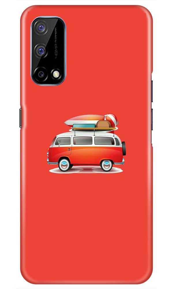 Travel Bus Mobile Back Case for Realme Narzo 30 Pro (Design - 258) Travel Bus Case for Realme Narzo 30 Pro (Design No. 258)
