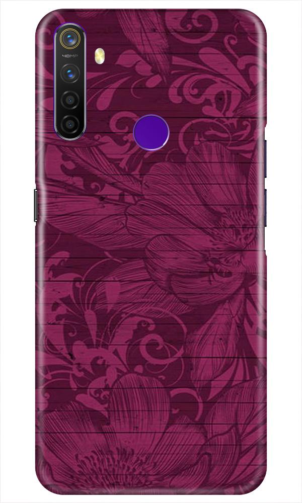 Purple Backround Mobile Back Case for Realme 5i (Design - 22) Purple Backround Case for Realme 5i