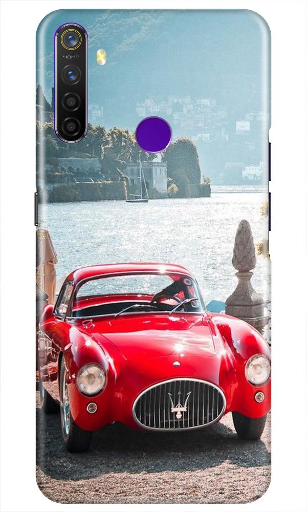 Vintage Car Mobile Back Case for Realme 5i (Design - 51) Vintage Car Case for Realme 5i