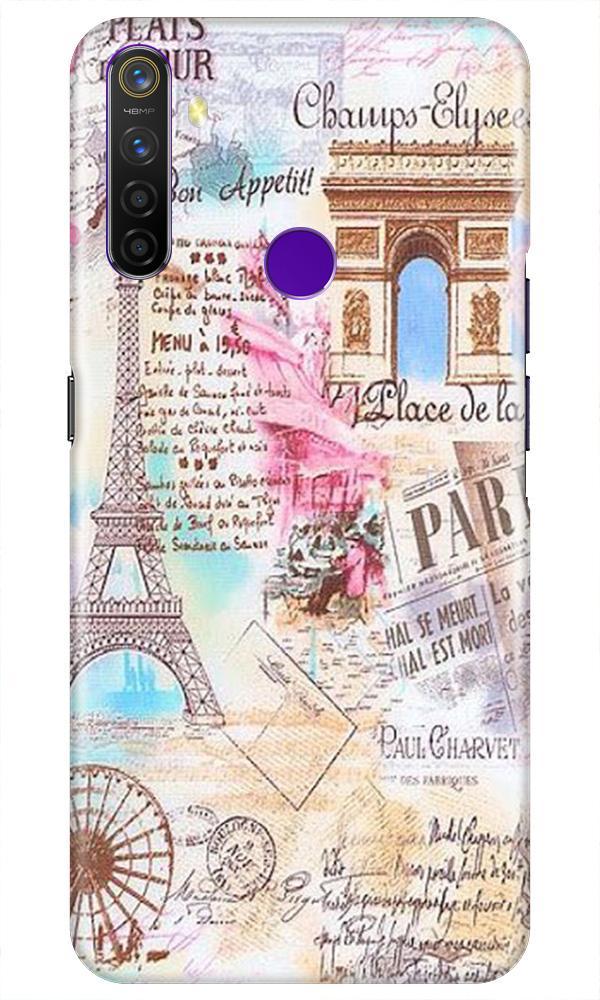 Paris Eiftel Tower Mobile Back Case for Realme 5i (Design - 54) Paris Eiftel Tower Case for Realme 5i