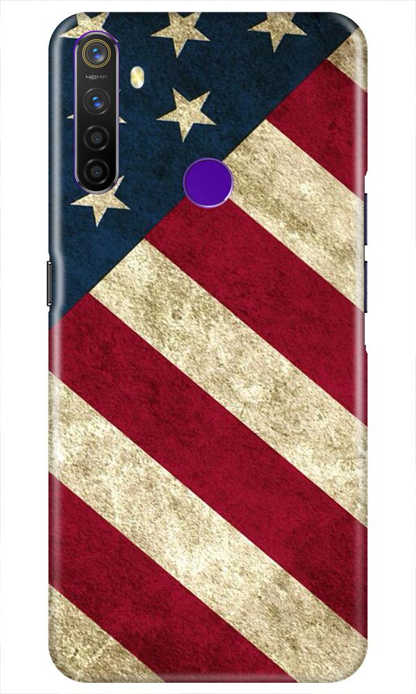 America Mobile Back Case for Realme 5i (Design - 79) America Case for Realme 5i