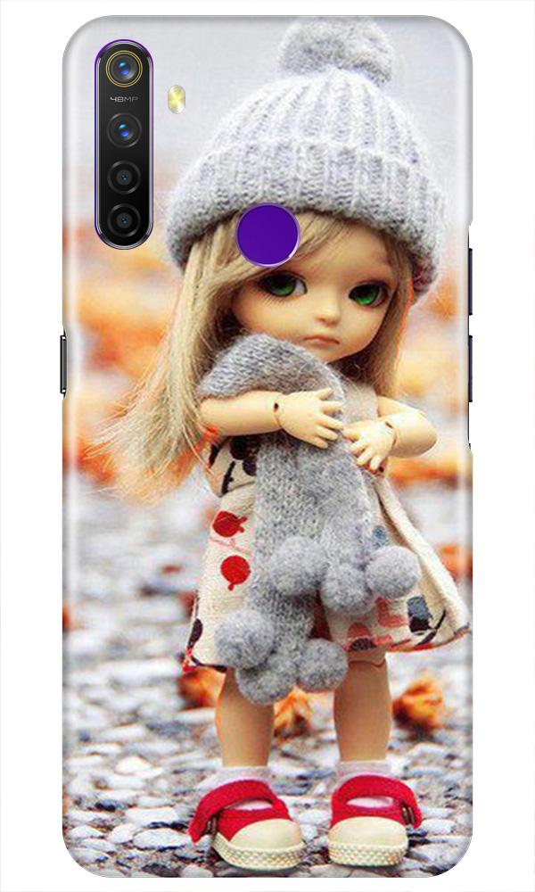 Cute Doll Mobile Back Case for Realme 5i (Design - 93) Cute Doll Case for Realme 5i