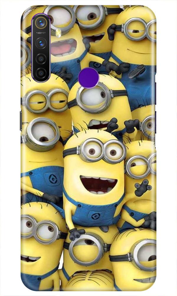 Minions Mobile Back Case for Realme 5i (Design - 127) Minions Case for Realme 5i (Design - 127)