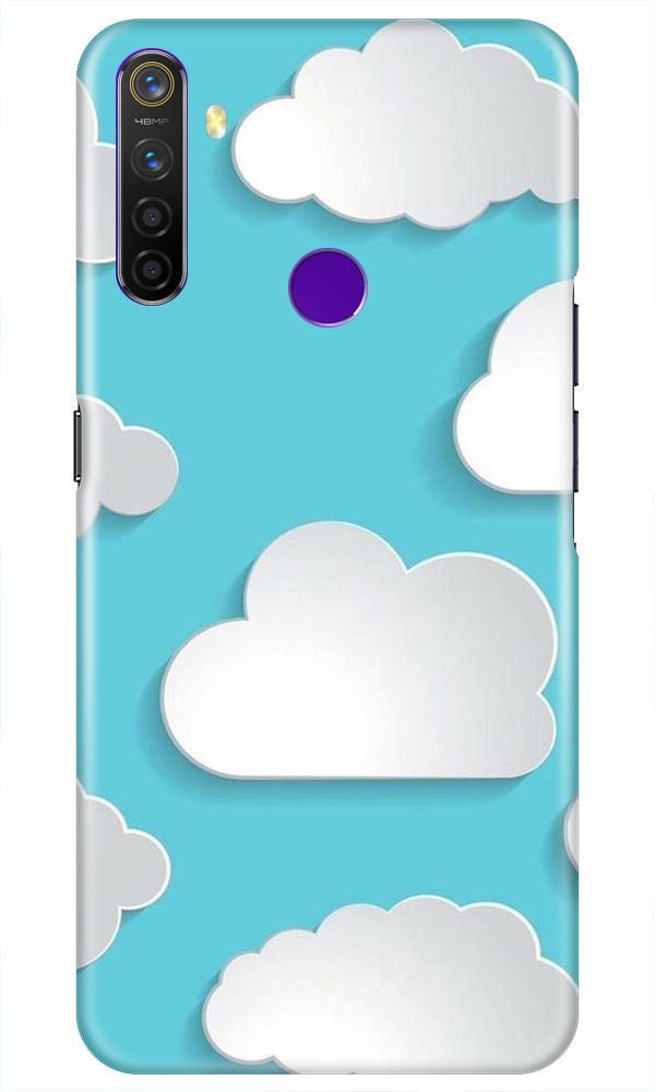 Clouds Mobile Back Case for Realme 5i (Design - 210) Clouds Case for Realme 5i (Design No. 210)