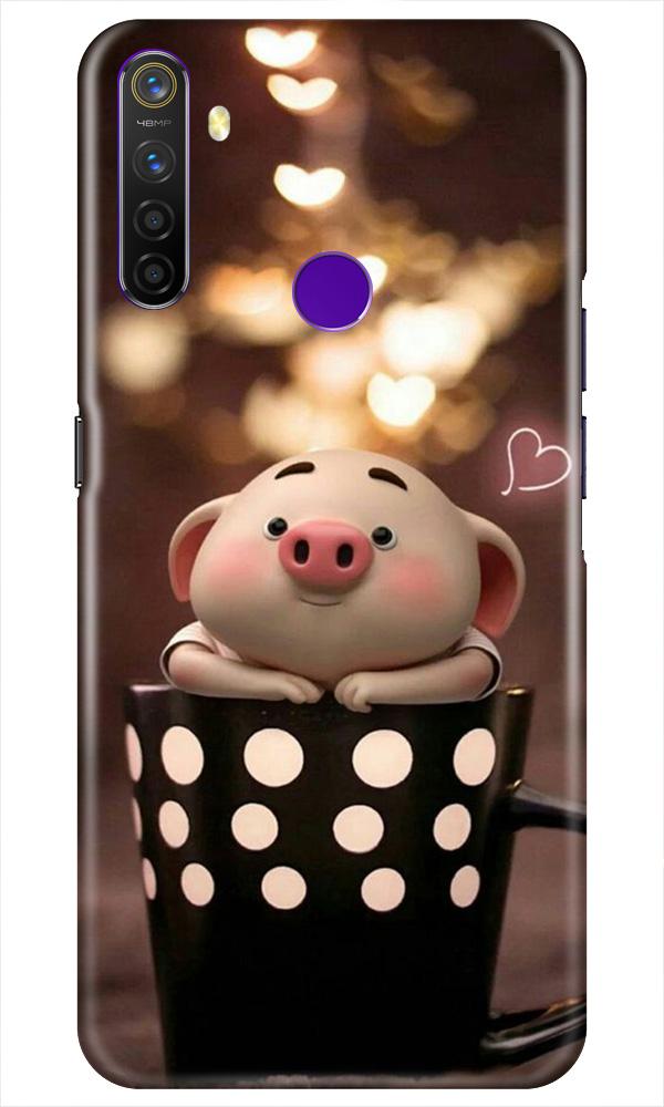 Cute Bunny Mobile Back Case for Realme 5i (Design - 213) Cute Bunny Case for Realme 5i (Design No. 213)