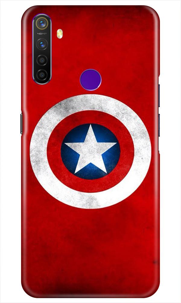 Captain America Mobile Back Case for Realme 5i (Design - 249) Captain America Case for Realme 5i (Design No. 249)