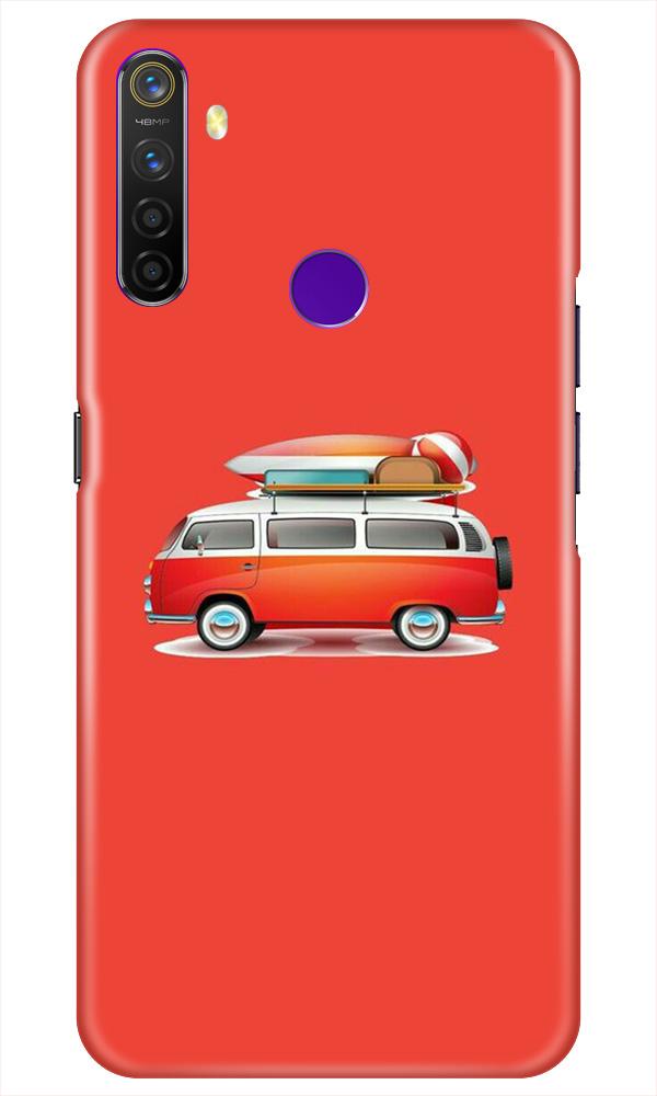 Travel Bus Mobile Back Case for Realme 5i (Design - 258) Travel Bus Case for Realme 5i (Design No. 258)