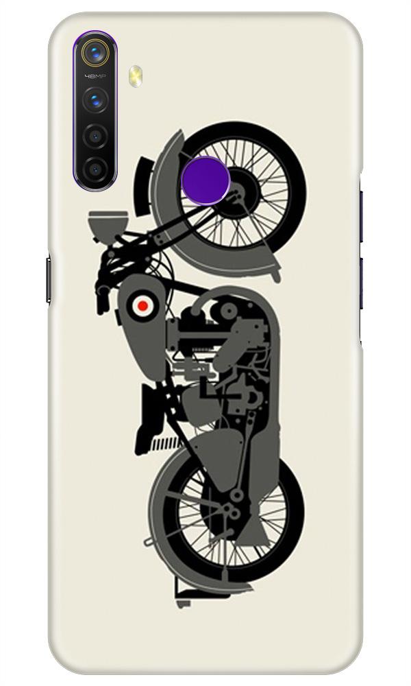 MotorCycle Mobile Back Case for Realme 5i (Design - 259) MotorCycle Case for Realme 5i (Design No. 259)