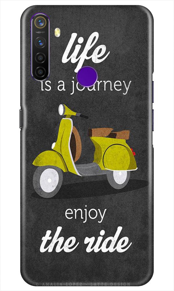 Life is a Journey Mobile Back Case for Realme 5i (Design - 261) Life is a Journey Case for Realme 5i (Design No. 261)