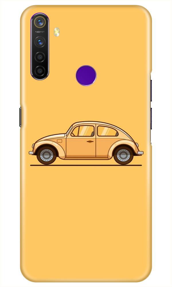 Vintage Car Mobile Back Case for Realme 5i (Design - 262) Vintage Car Case for Realme 5i (Design No. 262)