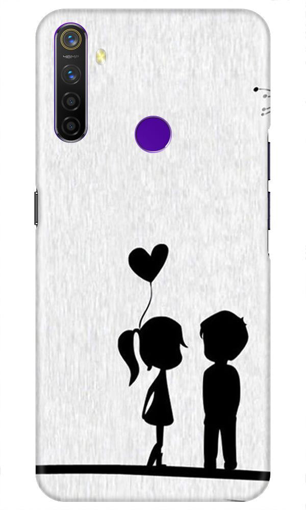 Cute Kid Couple Case for Realme 5i (Design No. 283)