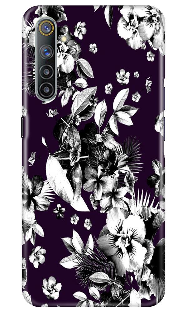 white flowers Mobile Back Case for Realme 6 Pro (Design - 7) white flowers Case for Realme 6 Pro