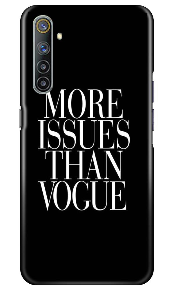 More Issues than Vague Mobile Back Case for Realme 6 Pro (Design - 74) More Issues than Vague Case for Realme 6 Pro