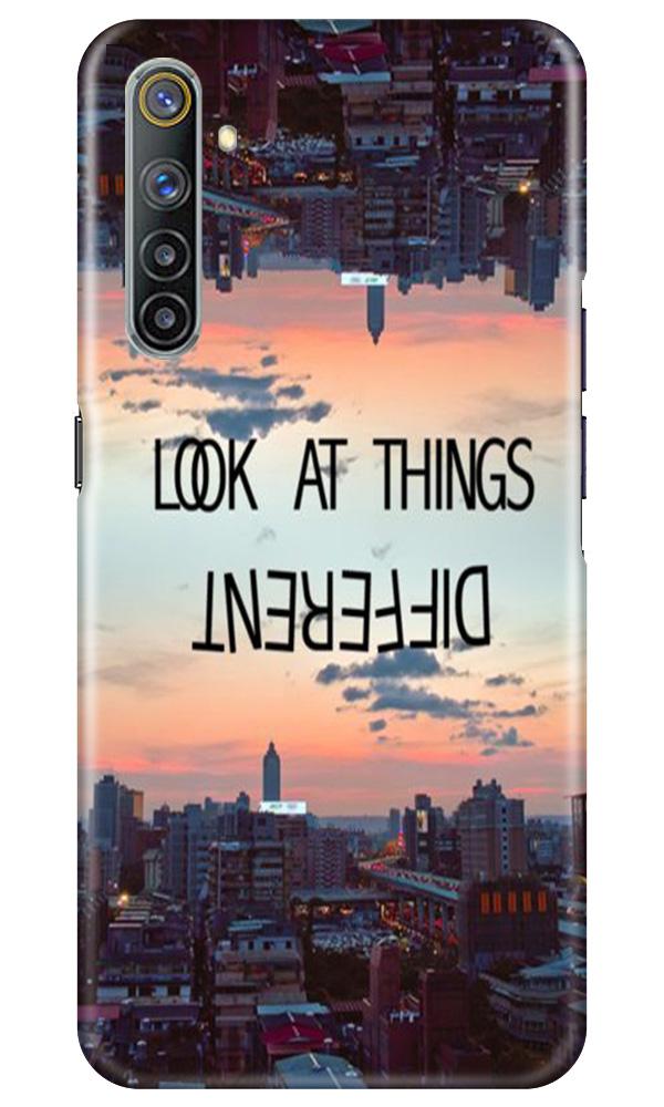 Look at things different Mobile Back Case for Realme 6 Pro (Design - 99) Look at things different Case for Realme 6 Pro