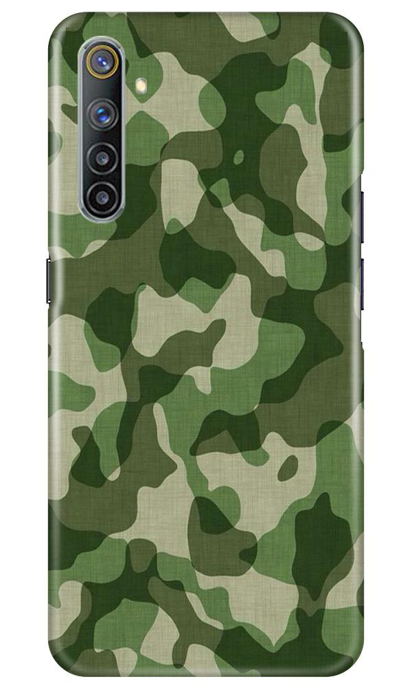 Army Camouflage Mobile Back Case for Realme 6 Pro (Design - 106) Army Camouflage Case for Realme 6 Pro (Design - 106)