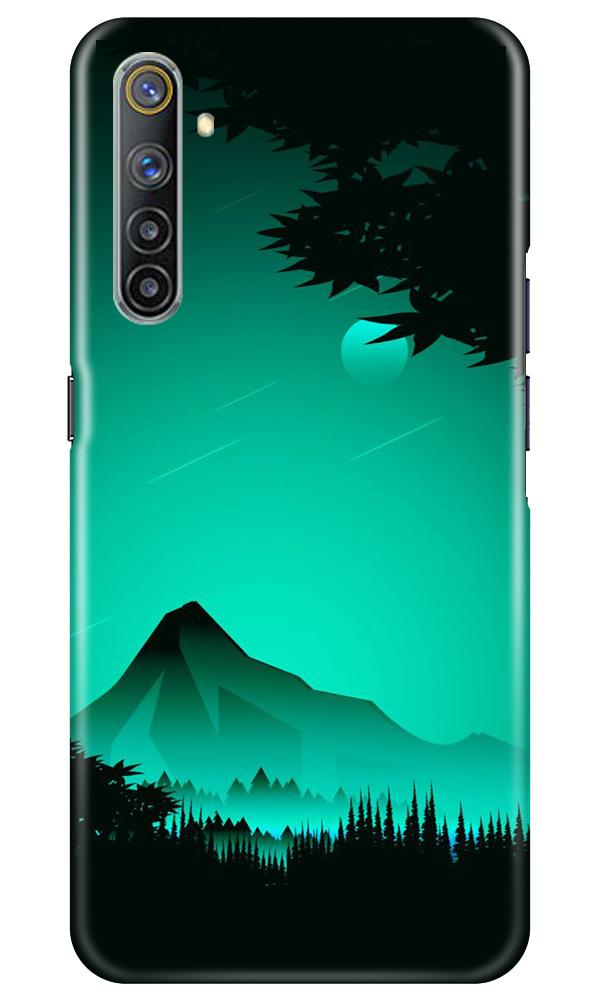 Moon Mountain Mobile Back Case for Realme 6 Pro (Design - 204) Moon Mountain Case for Realme 6 Pro (Design - 204)