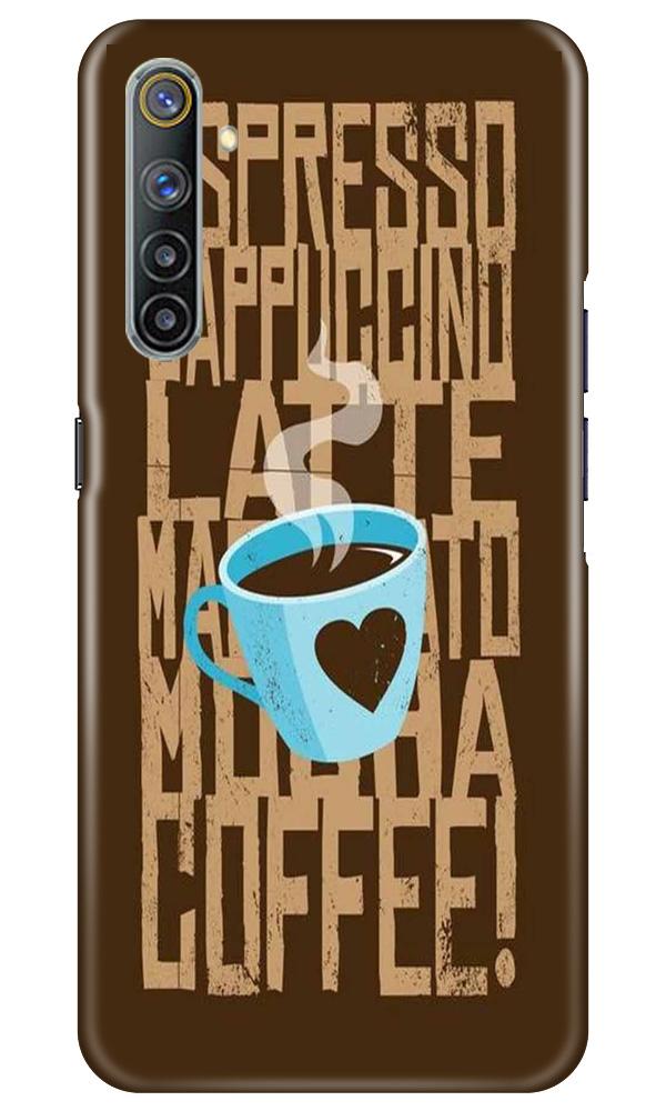 Love Coffee Mobile Back Case for Realme 6 (Design - 351) Love Coffee Mobile Back Case for Realme 6 (Design - 351)