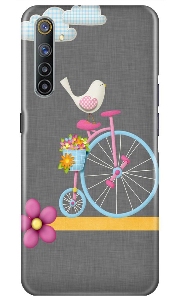 Sparron with cycle Mobile Back Case for Realme 6i (Design - 34) Sparron with cycle Case for Realme 6i