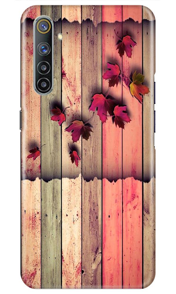 Wooden look2 Mobile Back Case for Realme 6i (Design - 56) Wooden look2 Case for Realme 6i