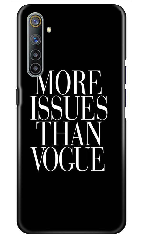 More Issues than Vague Mobile Back Case for Realme 6i (Design - 74) More Issues than Vague Case for Realme 6i