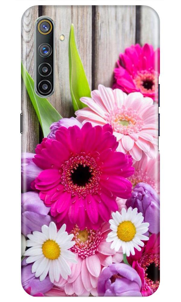 Coloful Daisy2 Mobile Back Case for Realme 6i (Design - 76) Coloful Daisy2 Case for Realme 6i