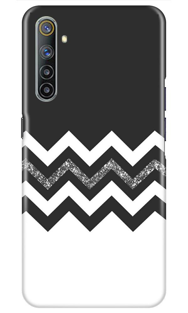 Black white Pattern2Mobile Back Case for Realme 6i (Design - 83) Black white Pattern2Case for Realme 6i