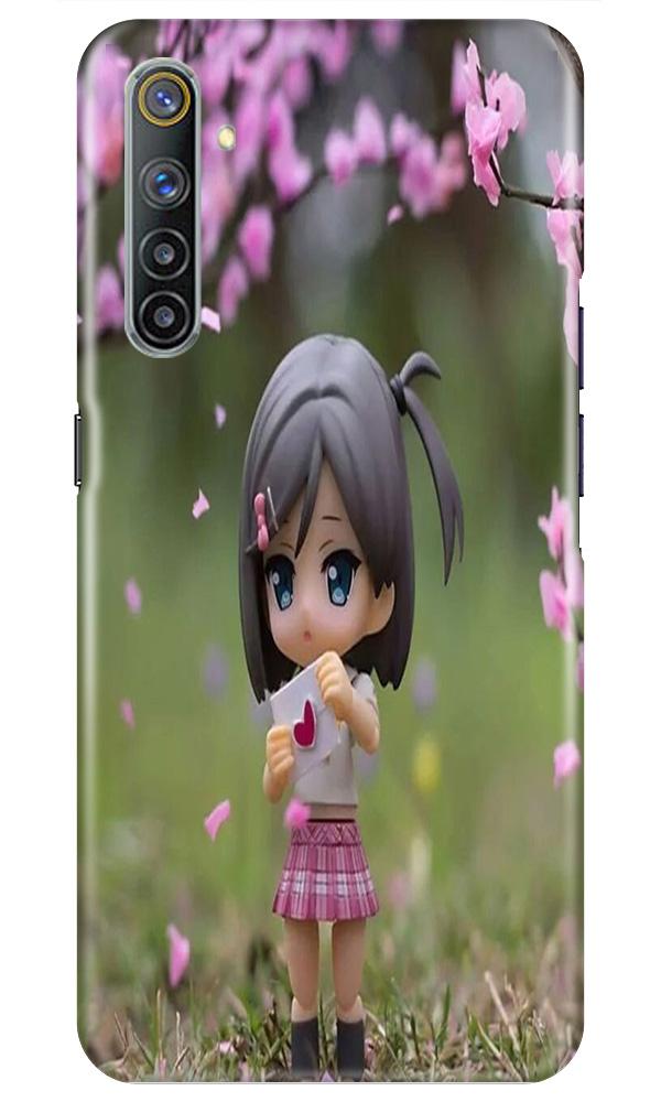 Cute Girl Mobile Back Case for Realme 6i (Design - 92) Cute Girl Case for Realme 6i